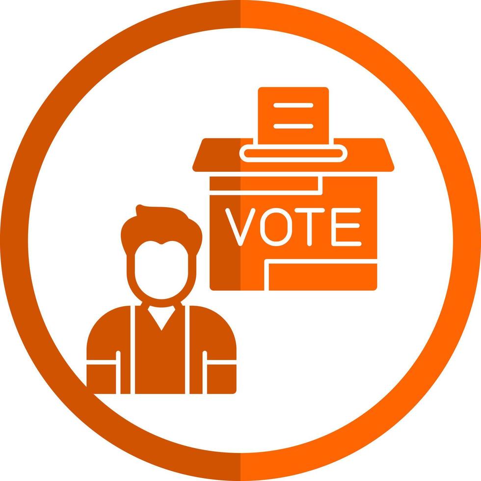 Polling Vector Icon Design