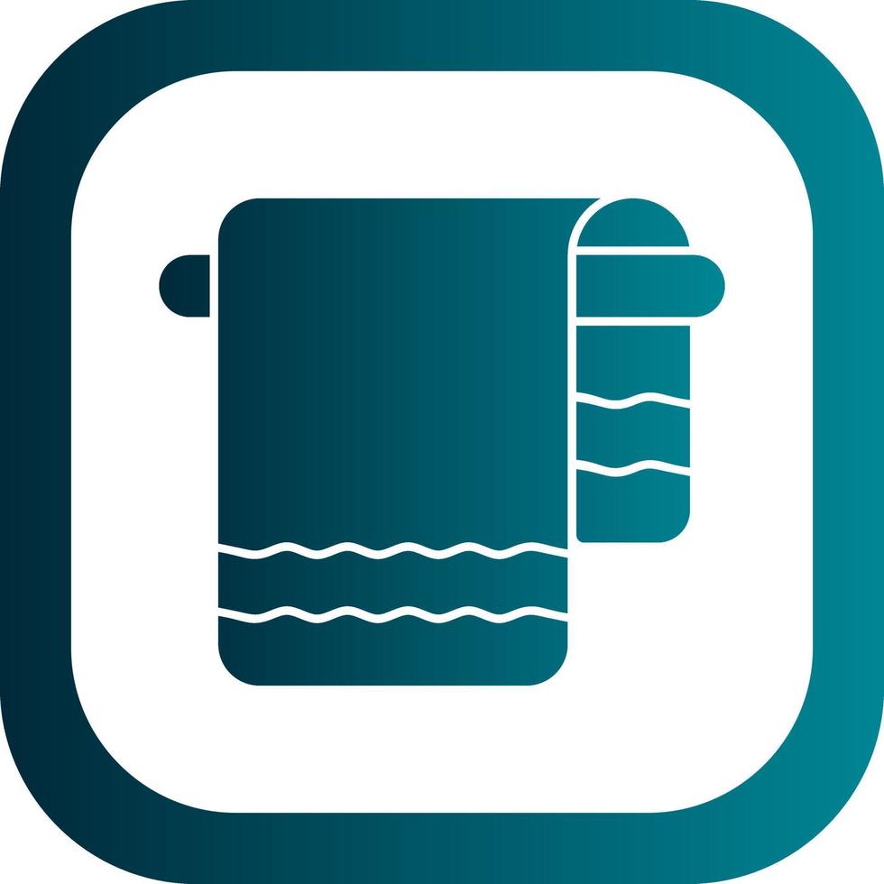Towel Vector Icon Design