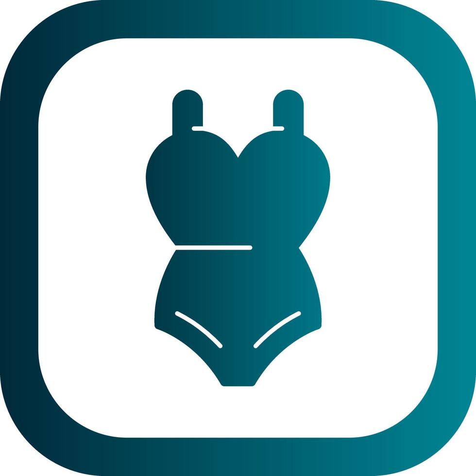 Swimsuit Vector Icon Design