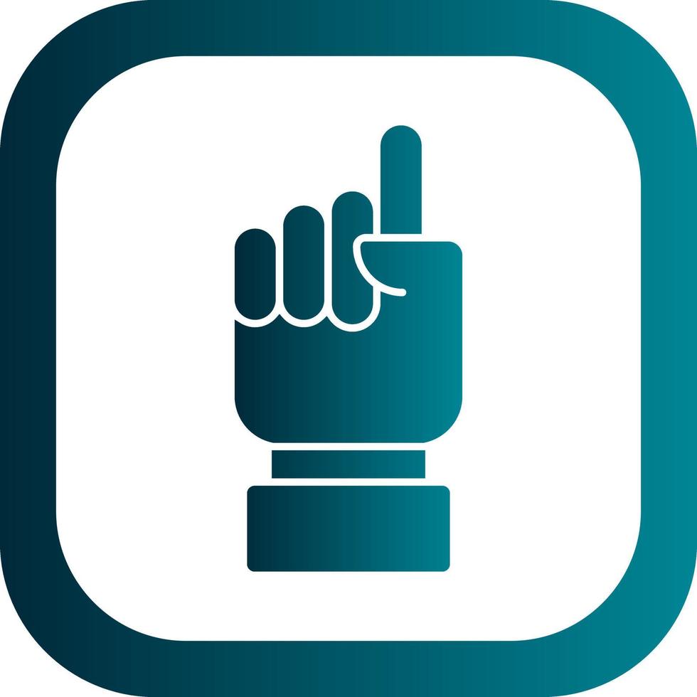 Finger Vector Icon Design