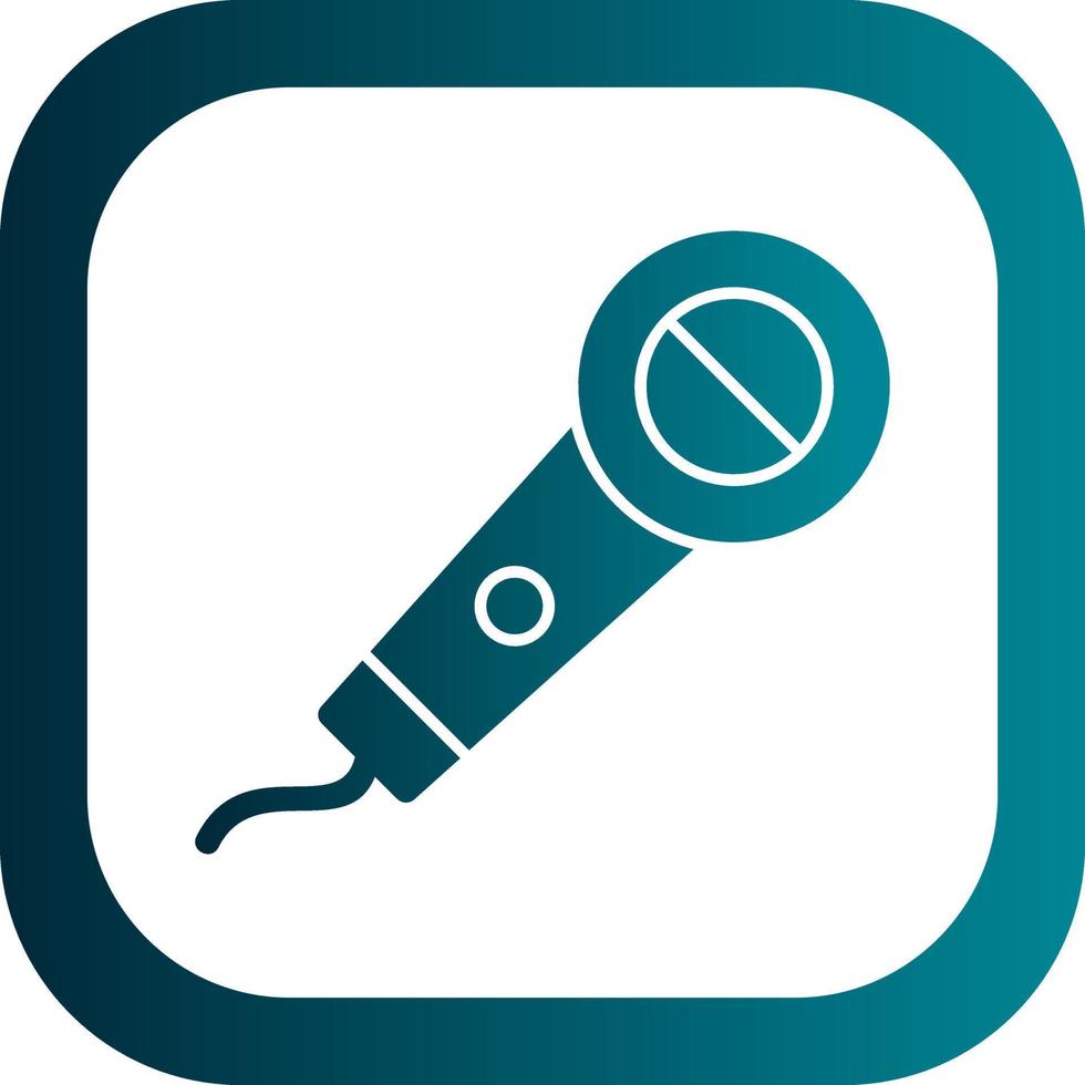 Mike Vector Icon Design