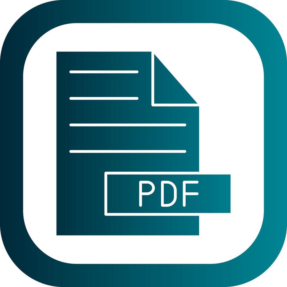 Pdf Vector Icon Design