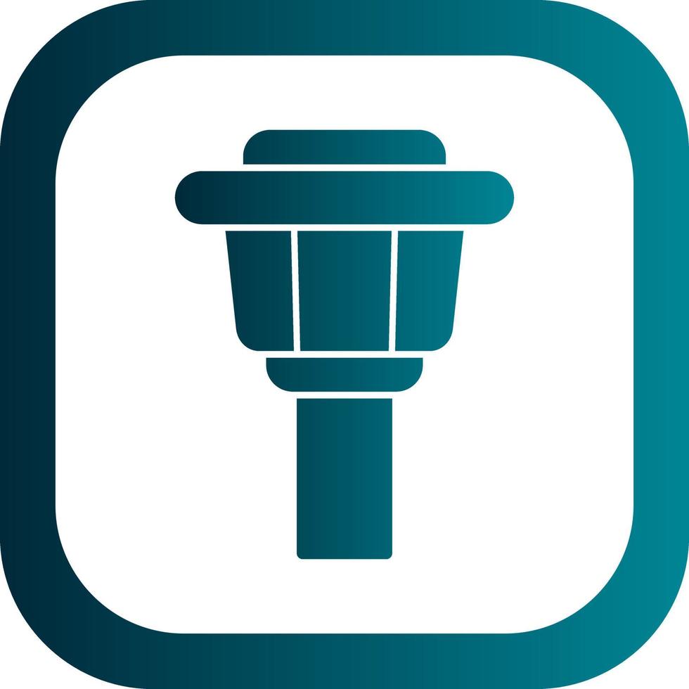 Control Tower Vector Icon Design