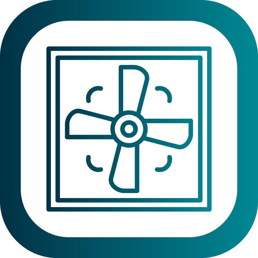 Ventilation Vector Icon Design