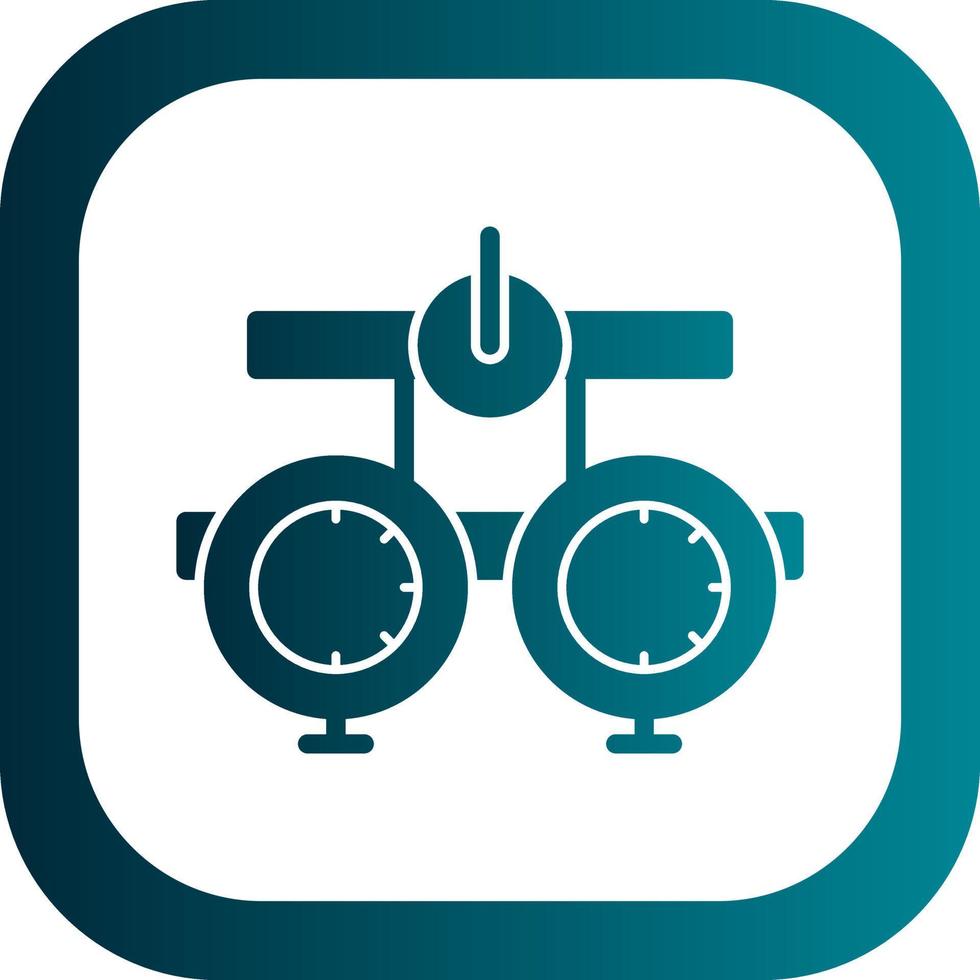 Optometrist Vector Icon Design