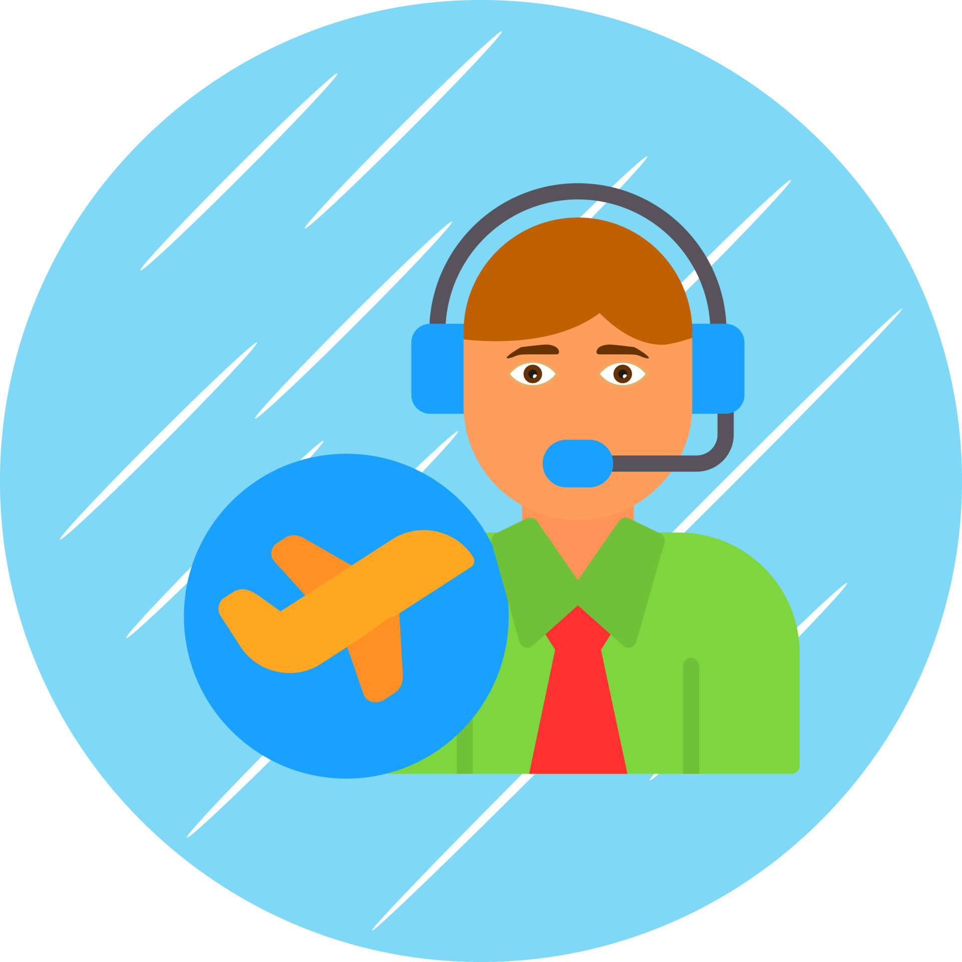 online travel agent icon