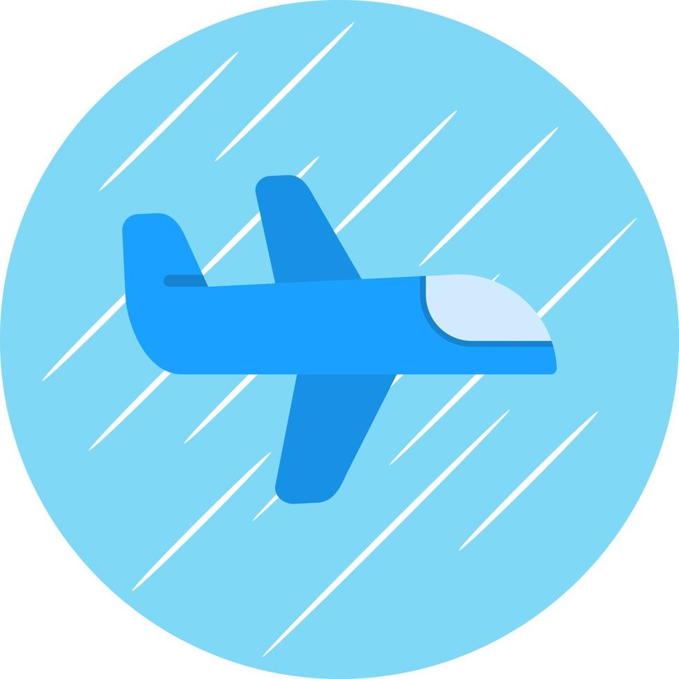 diseño de icono de vector de avión