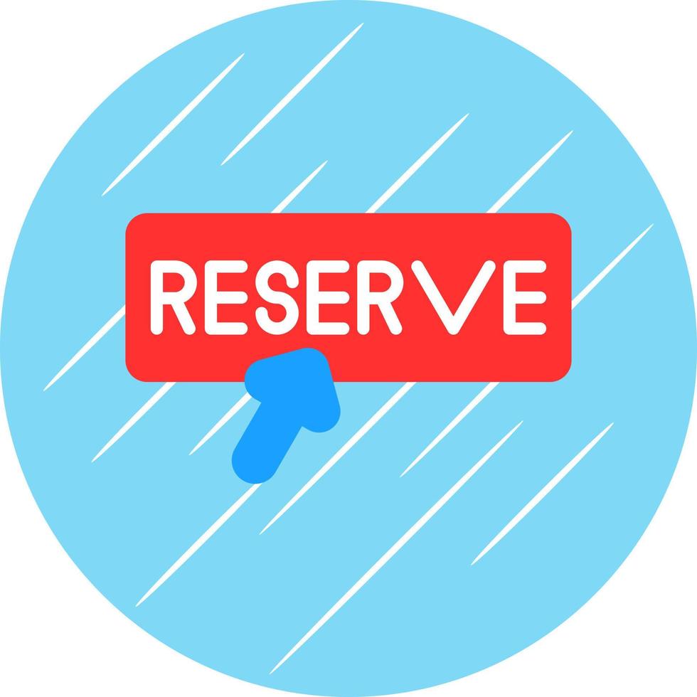 Reservation Vector Icon Design