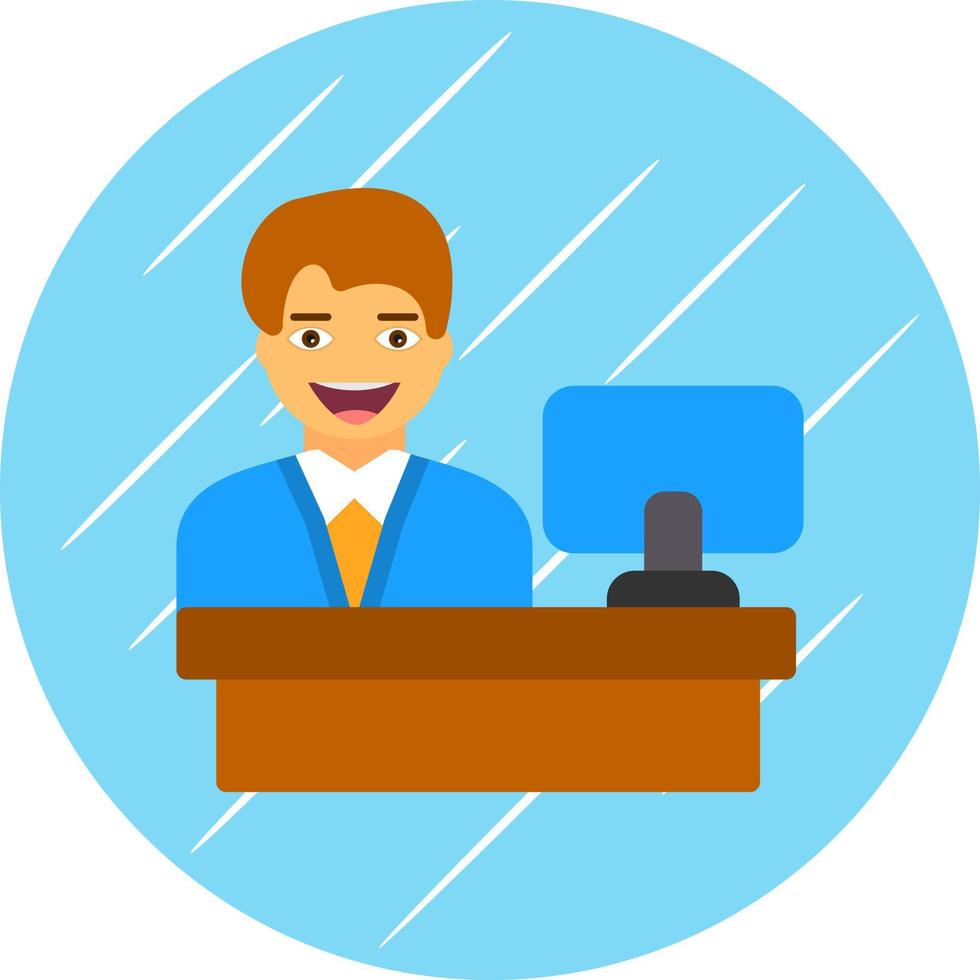 Worker Vector Icon Design