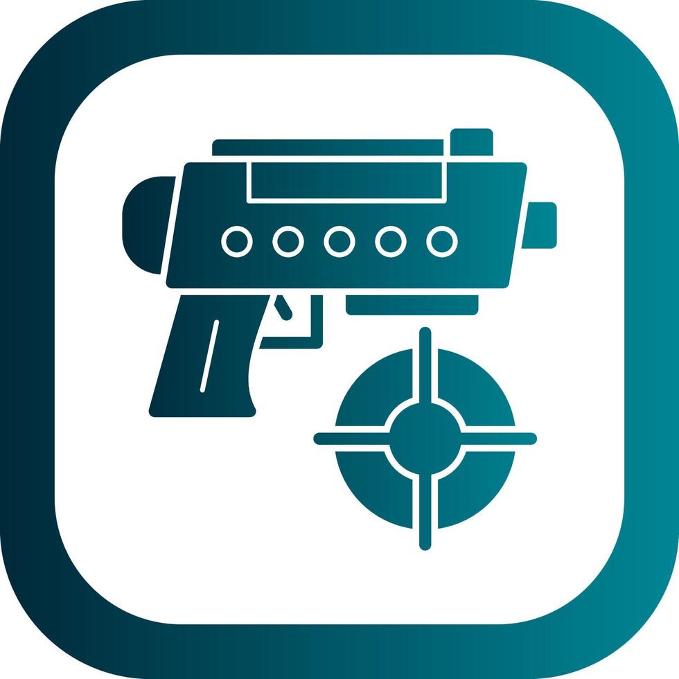 Shooting Game Vector Icon Design