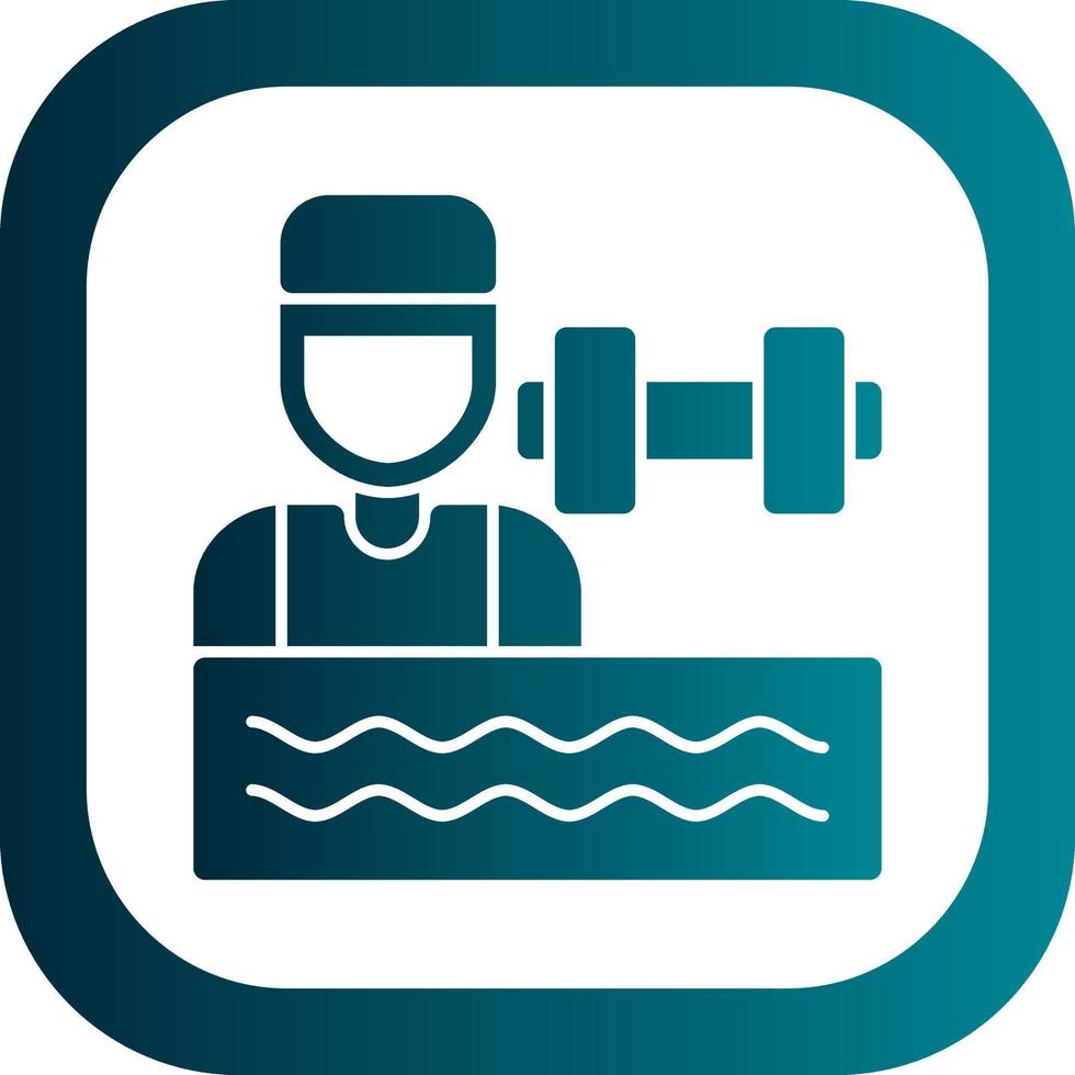 Aerobics Vector Icon Design