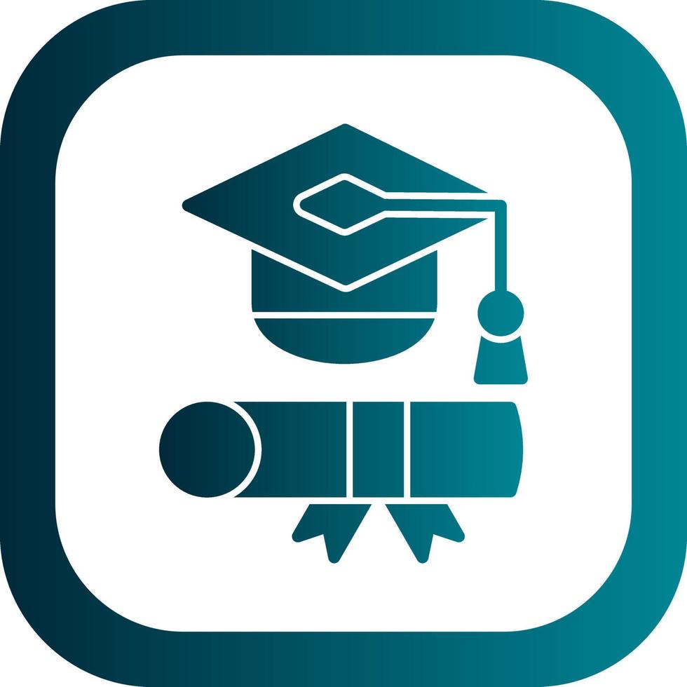 Graduation Toga Vector Icon Design