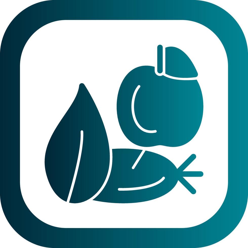 Healthy Food Vector Icon Design