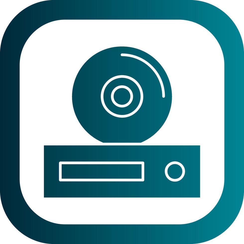 diseño de icono de vector de dvd