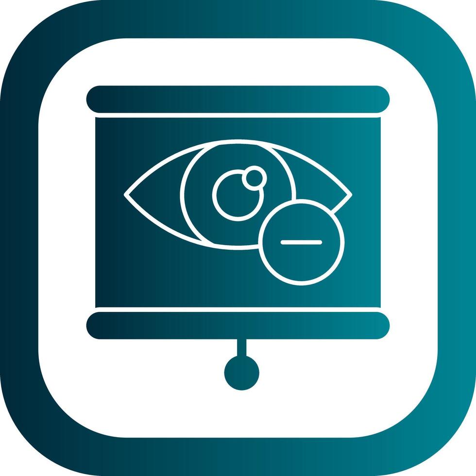 Myopia Vector Icon Design
