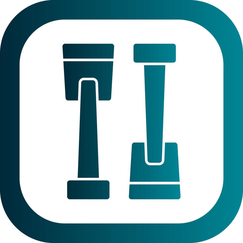 Paddle Vector Icon Design
