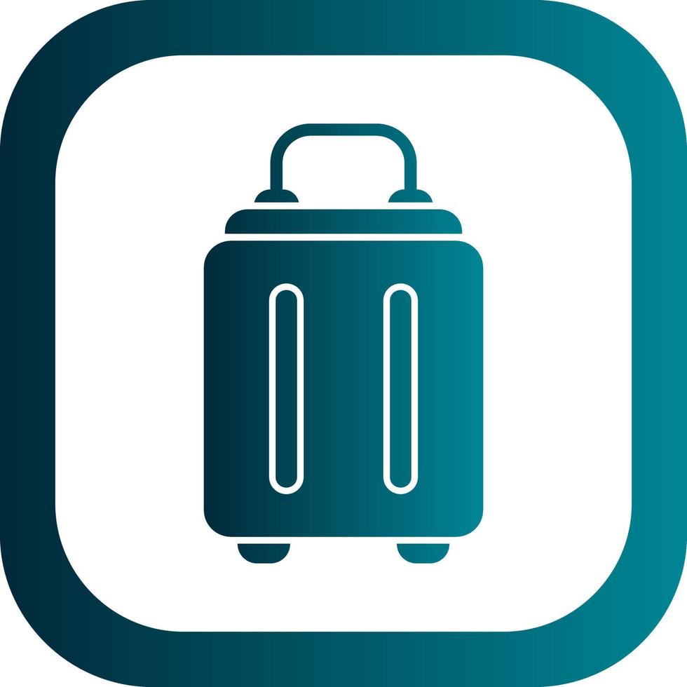 Suitcase Vector Icon Design