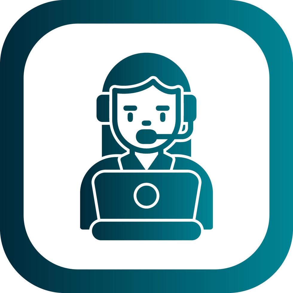 Call Center Vector Icon Design