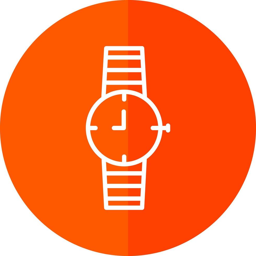 diseño de icono de vector de reloj de pulsera