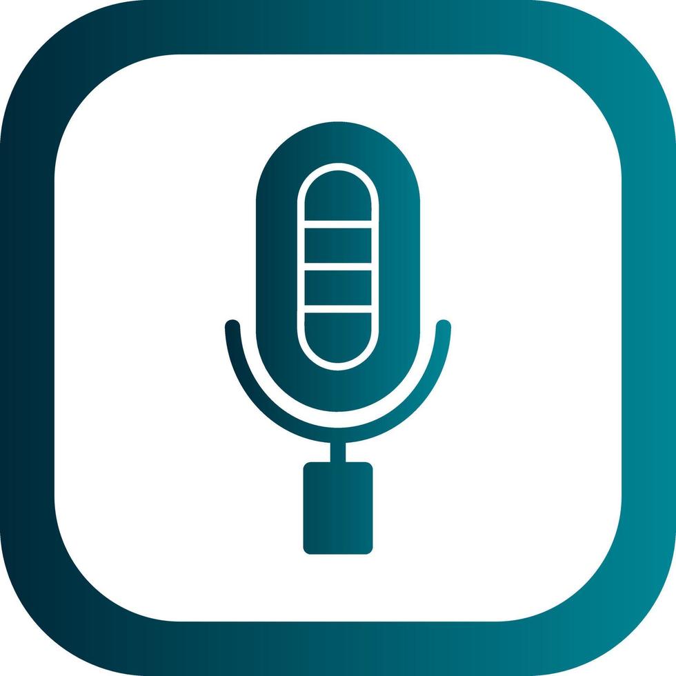 Voice Recorder Vector Icon Design