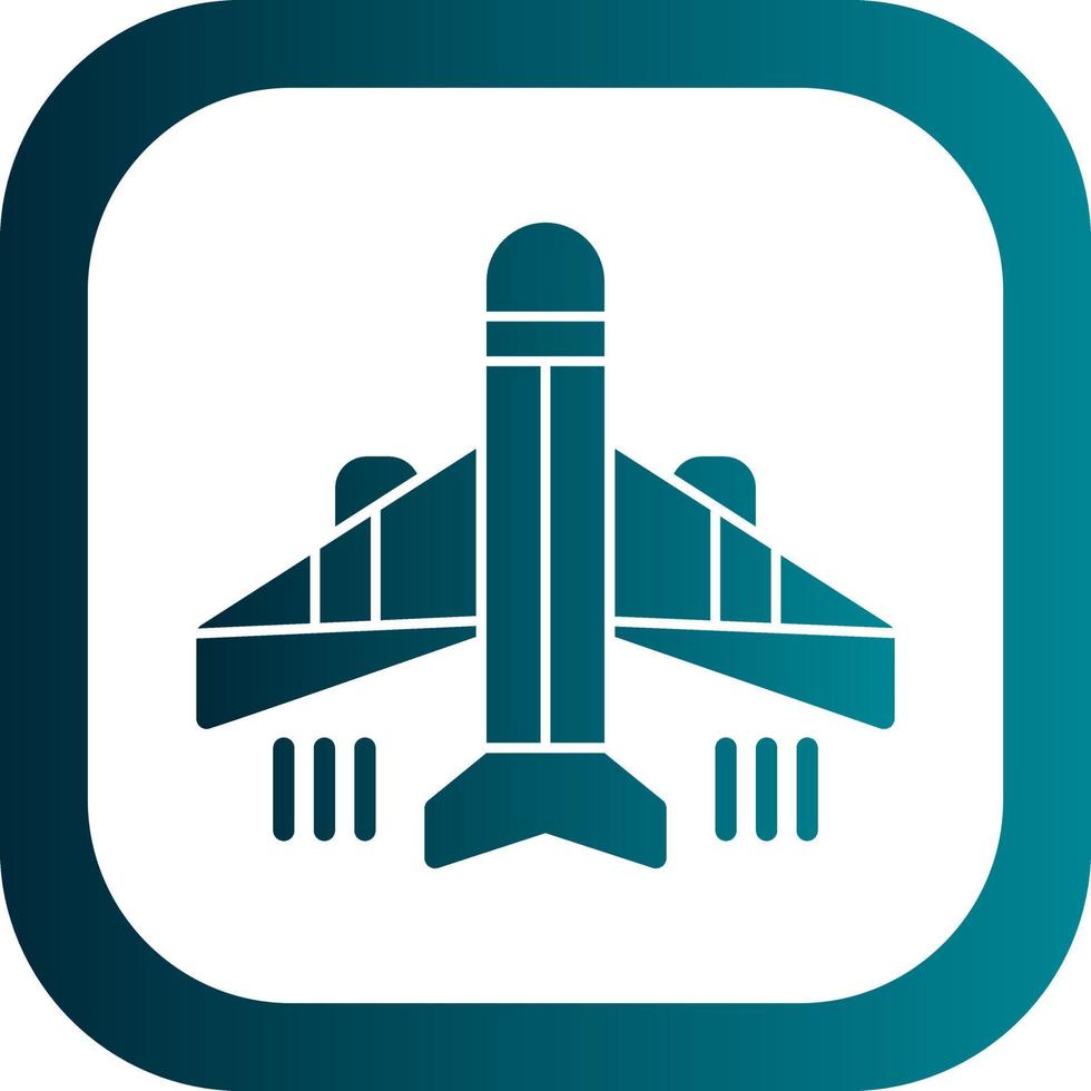 Airplane Vector Icon Design