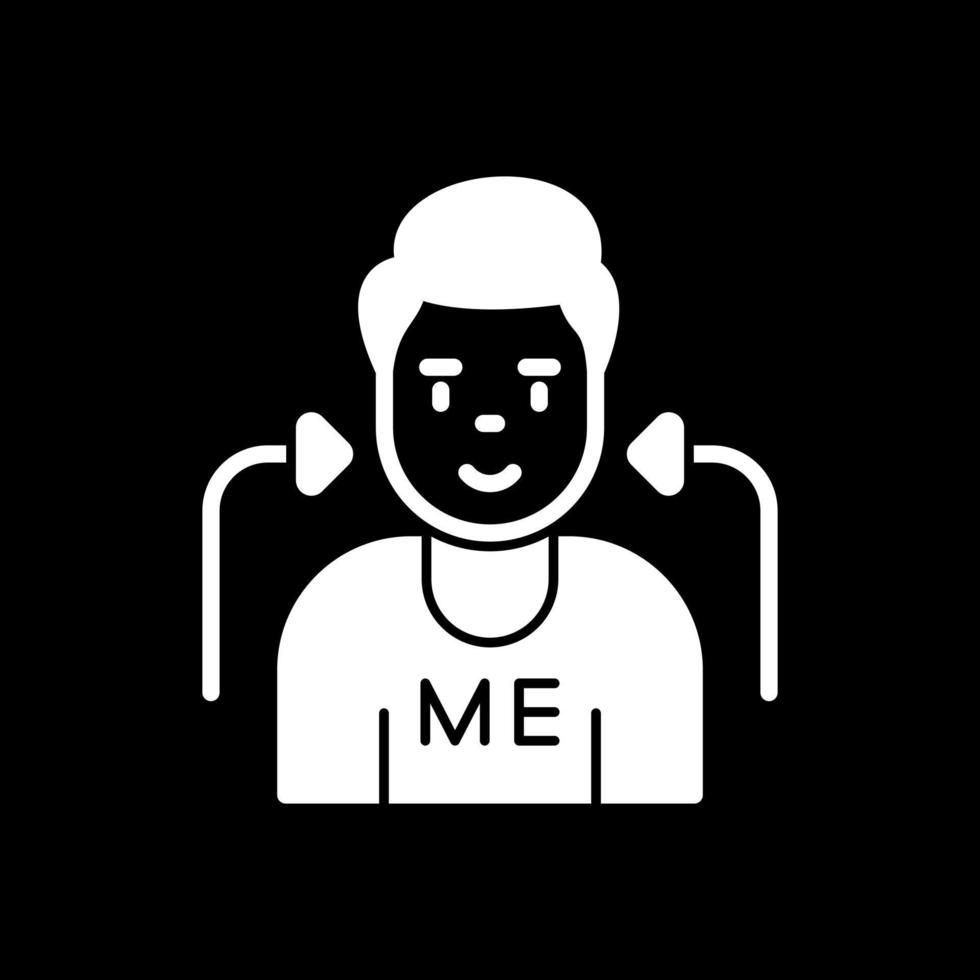 Myself Vector Icon Design