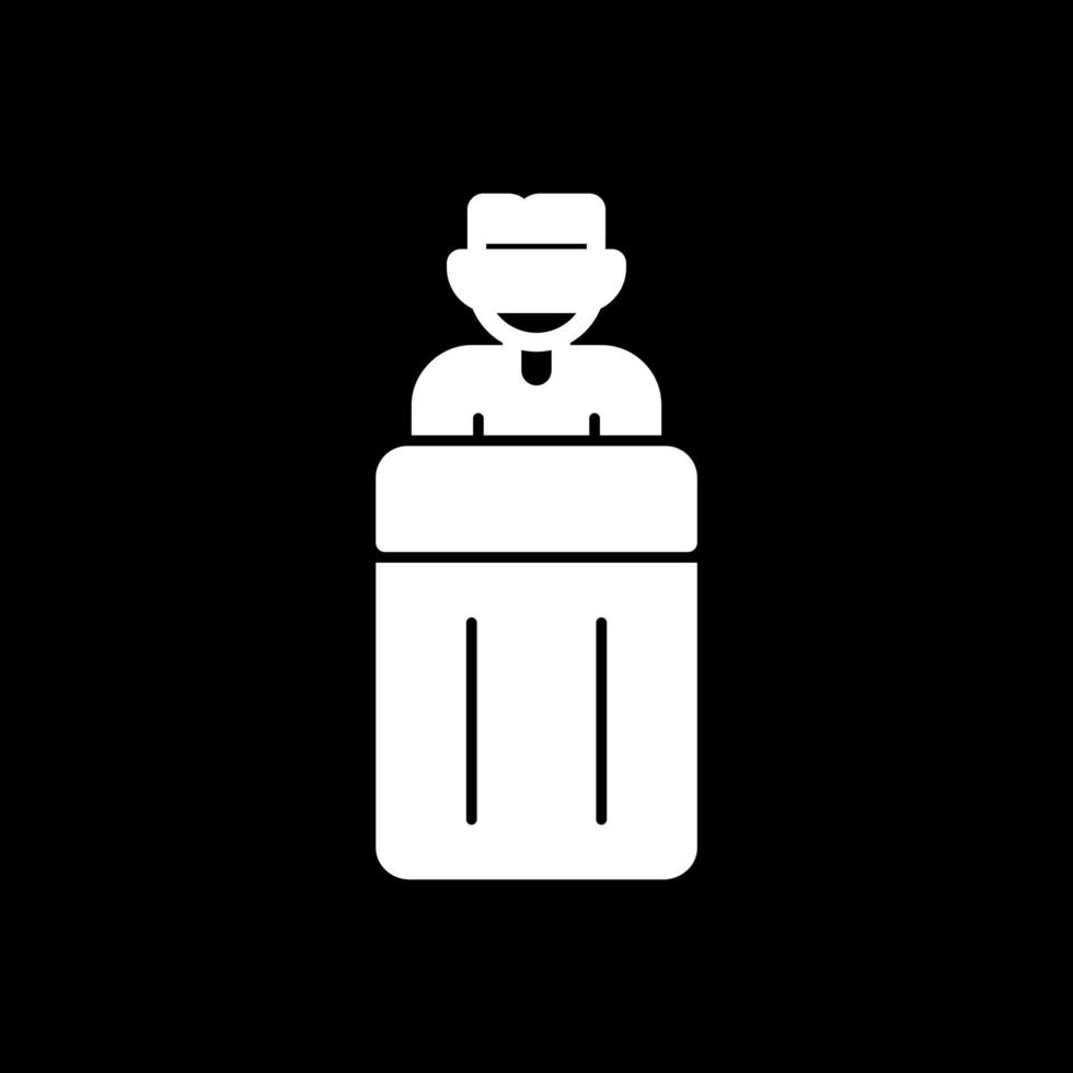 Riot Police Vector Icon Design