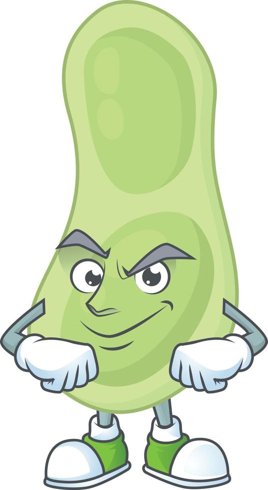 Staphylococcus pneumoniae Cartoon character vector
