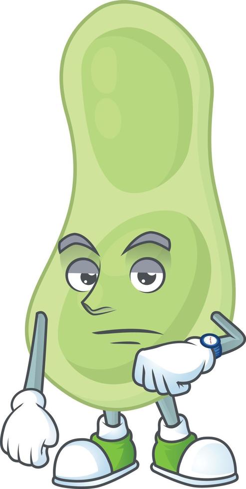 Staphylococcus pneumoniae Cartoon character vector