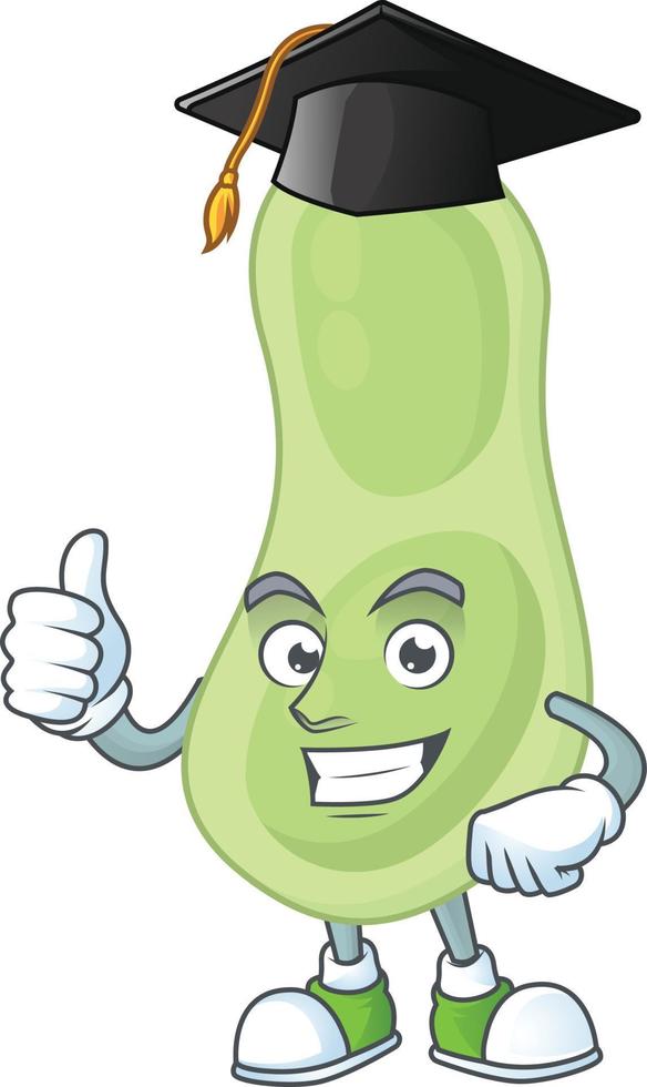 Staphylococcus pneumoniae Cartoon character vector