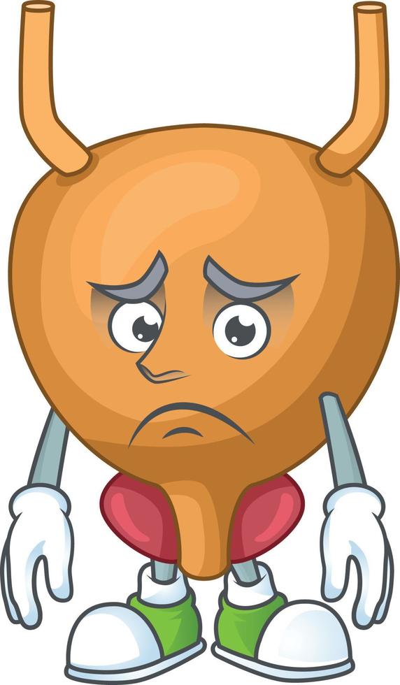 Bladder Cartoon character vector