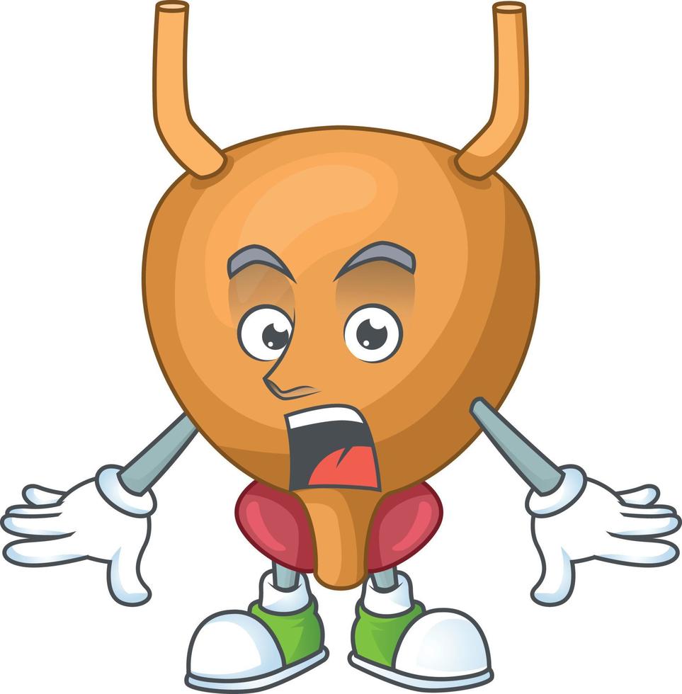 Bladder Cartoon character vector