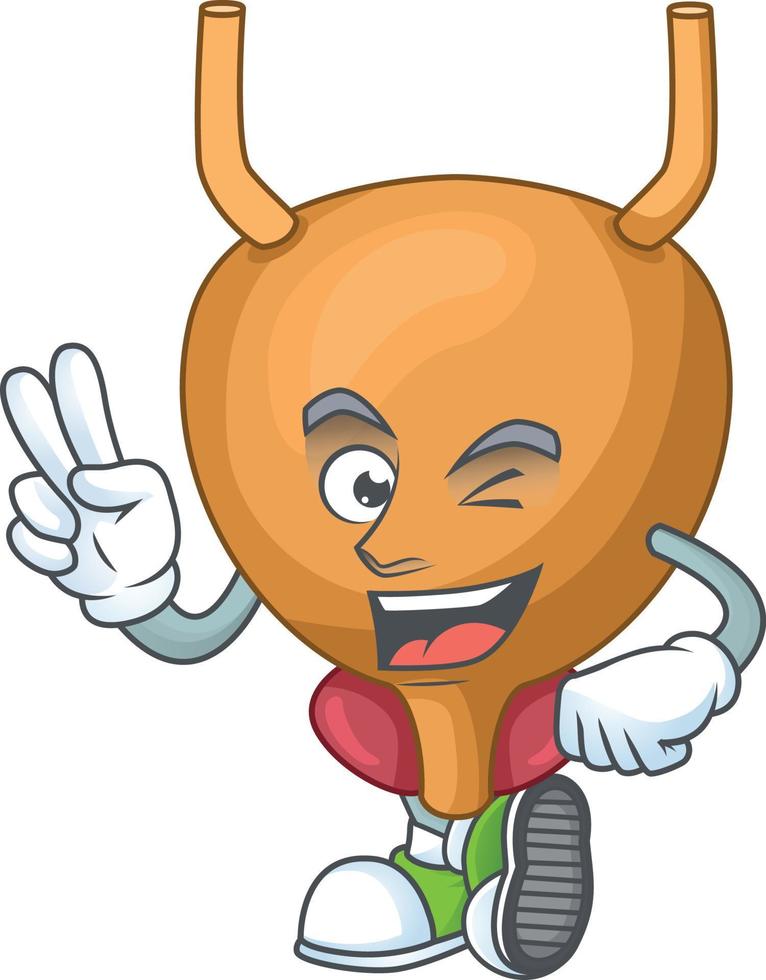 Bladder Cartoon character vector