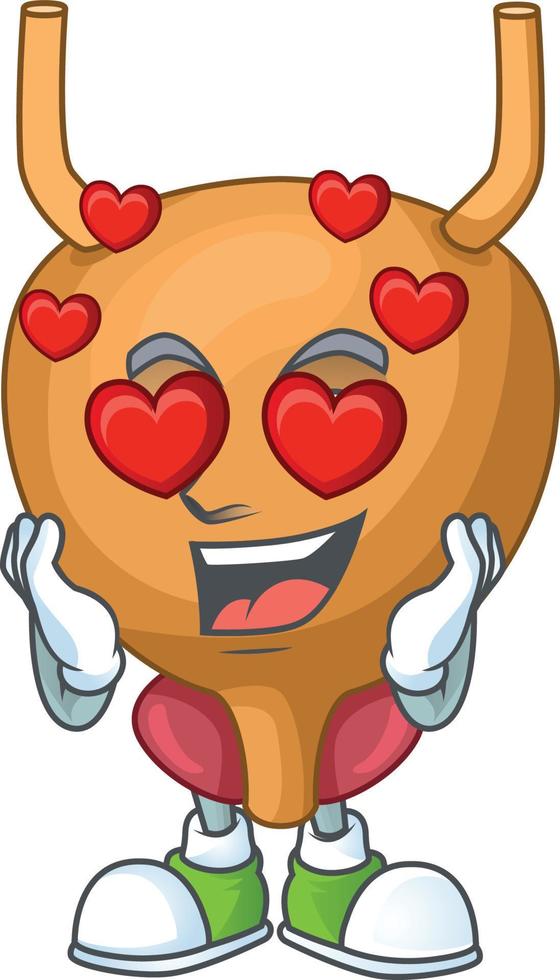 Bladder Cartoon character vector