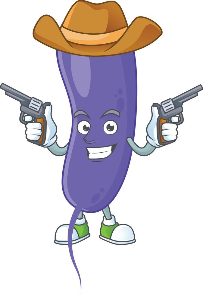 Cartoon character of cholerae vector