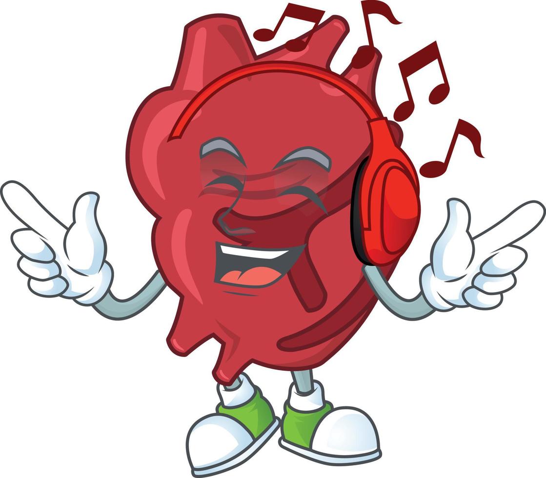 Heart Cartoon character vector