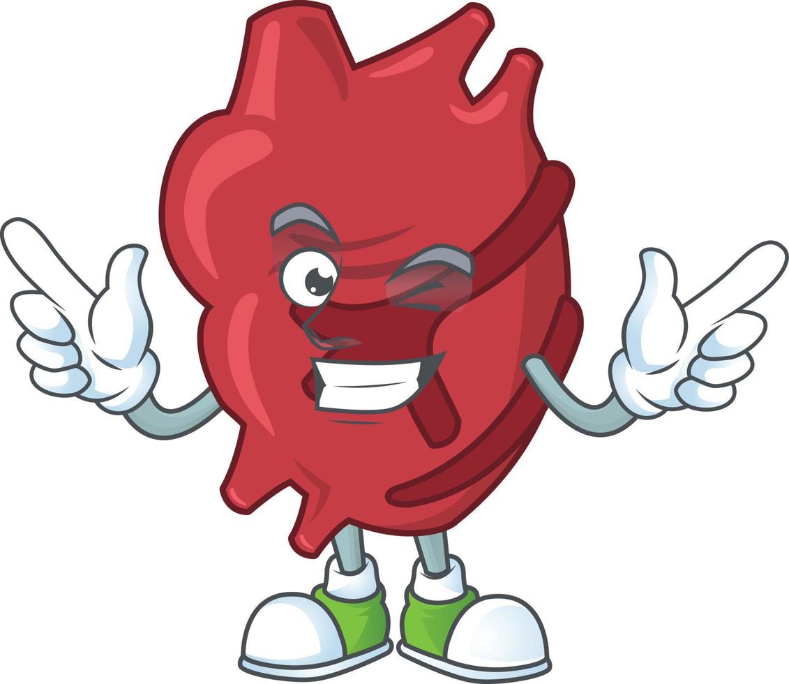 Heart Cartoon character vector