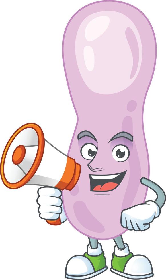 Cartoon character of clostridium botulinum vector