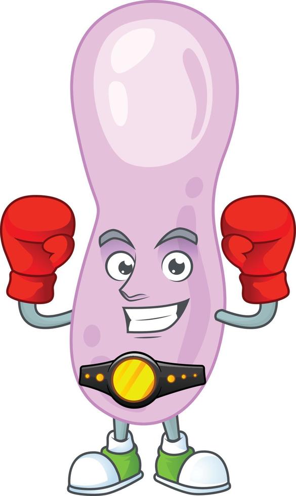 Cartoon character of clostridium botulinum vector
