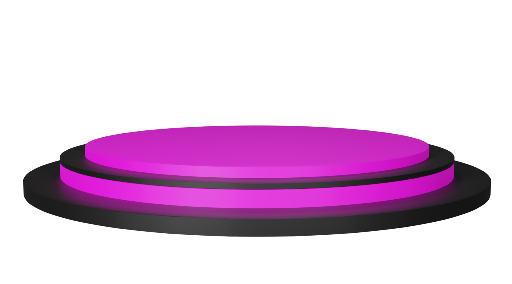 scène du podium de rendu 3d png