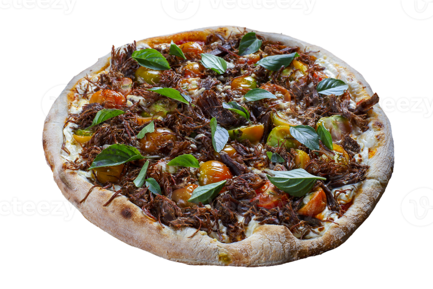 Sonne getrocknet Fleisch Pizza, Rindfleisch ruckartig png