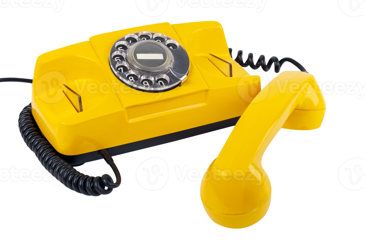 vieux Jaune téléphone png