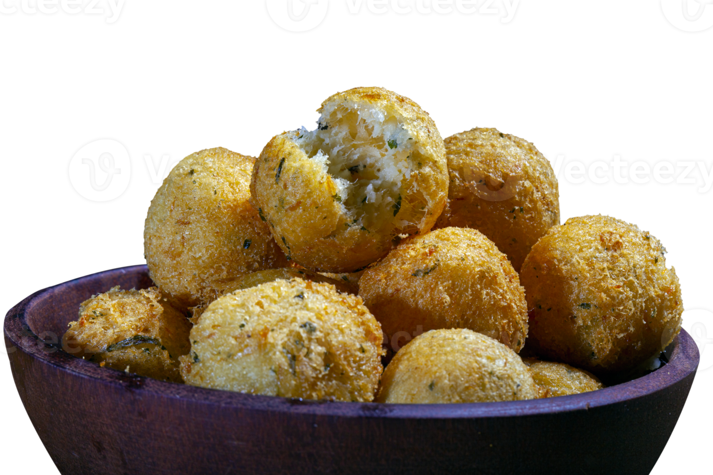 Kabeljau Knödel, Salz- Kabeljau Krapfen, bunuelos de Bacalao. Brasilianer Snack bolinho de Bacalhau png