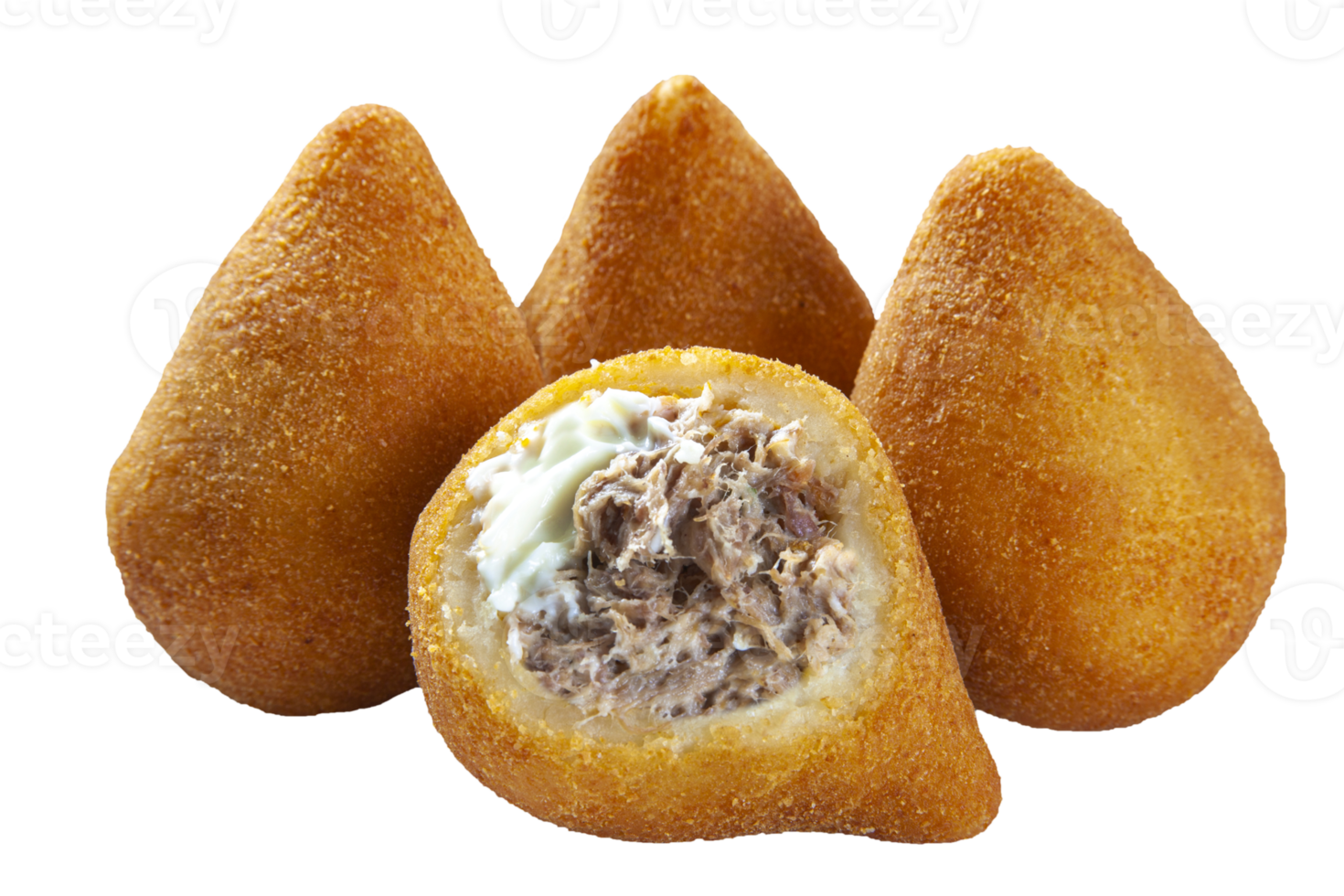 Coxinha of chicken, Brazilian snack png