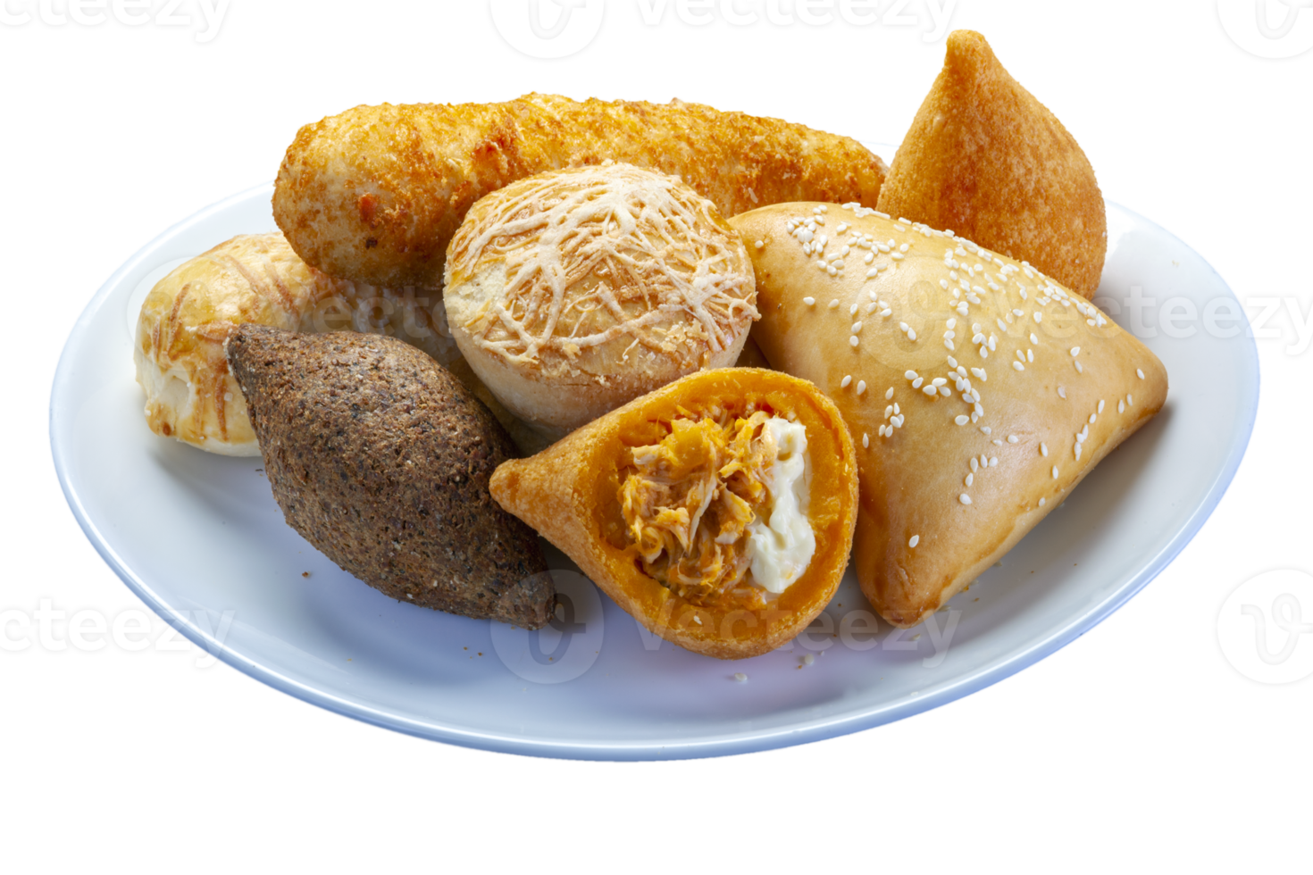 Mixed brazilian snack png