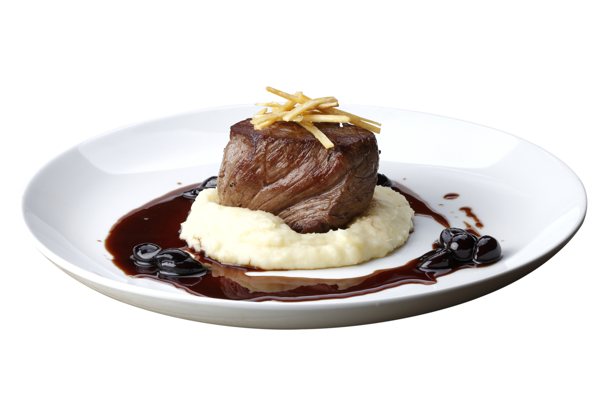 Filet mignon with mashed 21217469 PNG