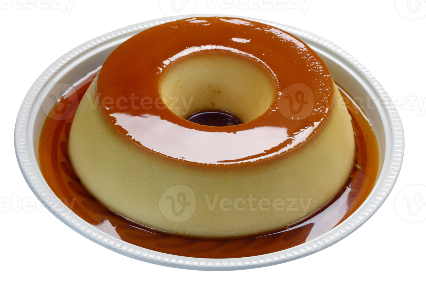 karamel custard pudding png