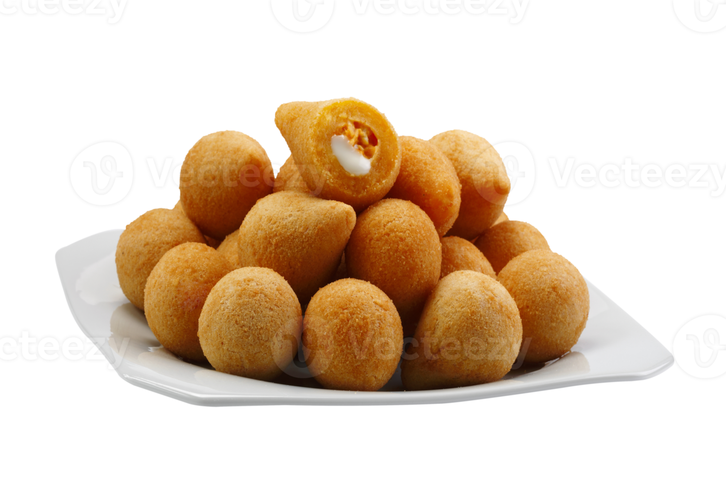 coxinha de pollo, snack brasileño png