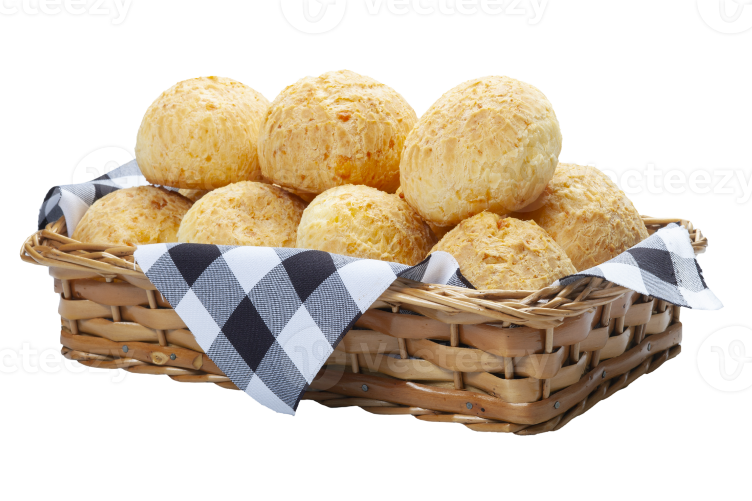 Cheese bread basket, Brazilian snack, pao de queijo 21217507 PNG