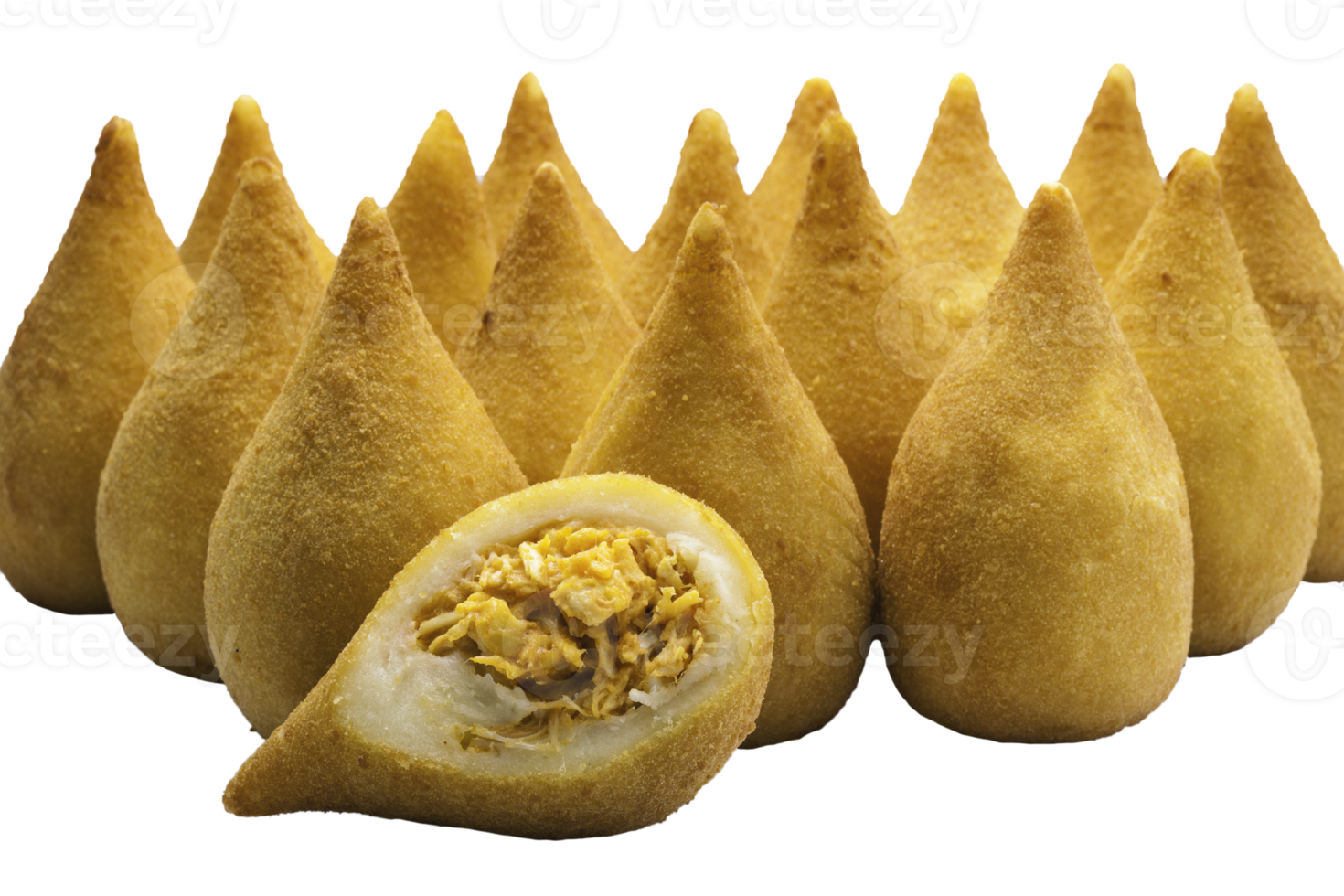 Coxinha of chicken, Brazilian snack png